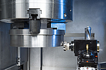 VLC 400 Vertical Turning Machine from EMAG - turning or milling, drilling or grinding in one machine